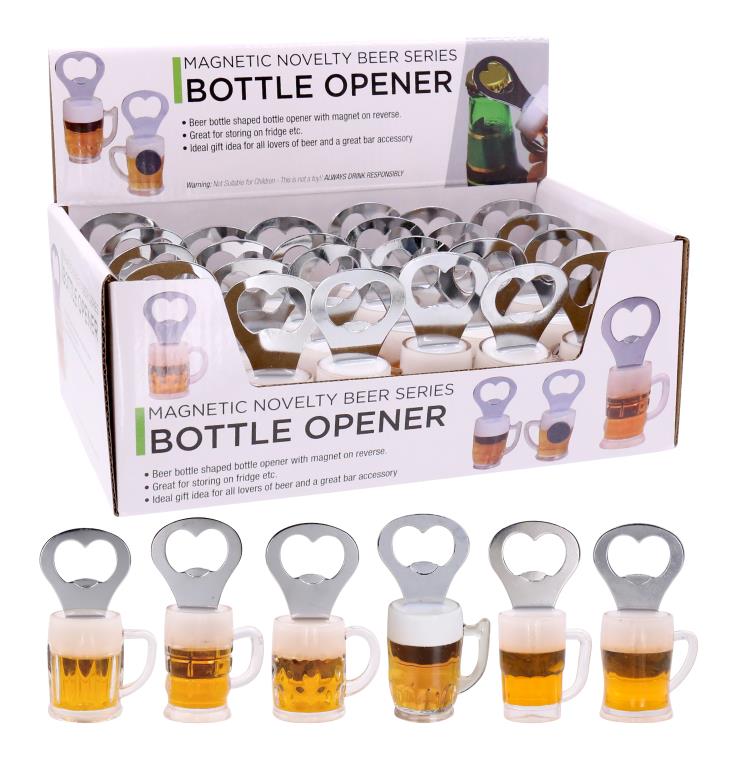 Magnetic Mini Beer Series Bottle Opener-Display Box Series