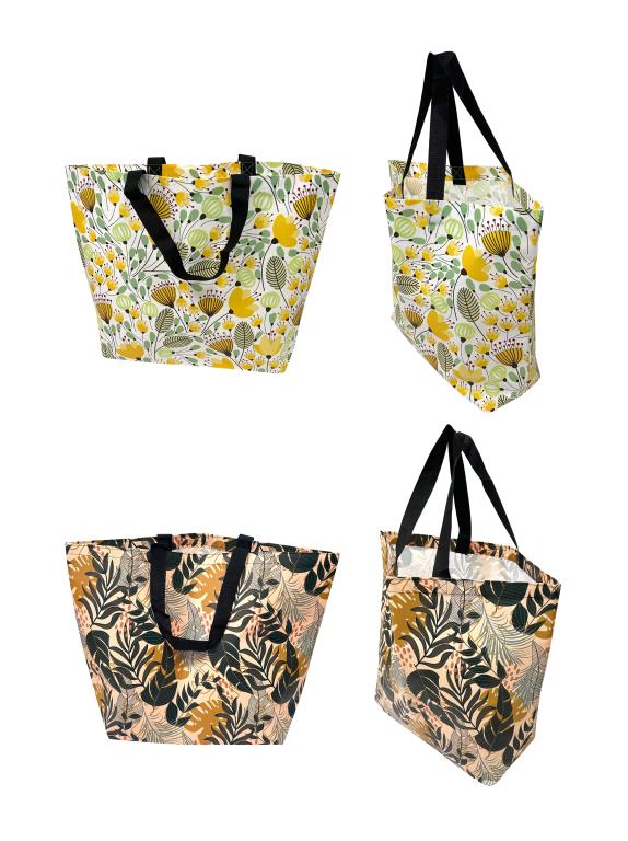 Jumbo Premium Patterned Shopping Bag (D)