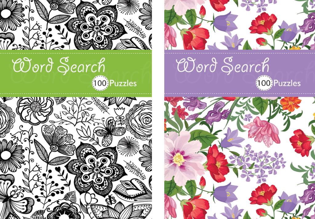 A5 Word search - Floral Series