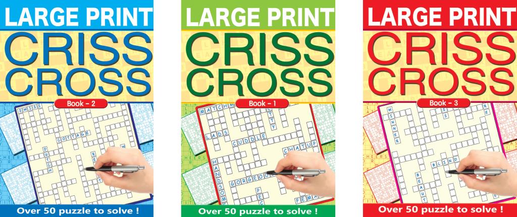 Large Print Criss Cross