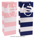 Premium Paper Gift Bag-Horizontal Striped Series-12.5CM x 33CM x 9CM