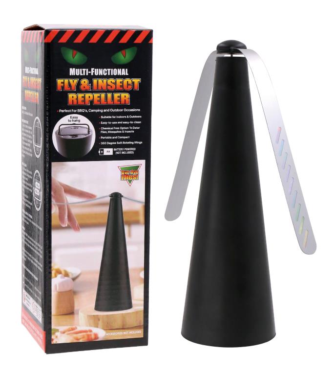 Fly/Insect Repellant Fan-Battery Operated - BLACK SERIES