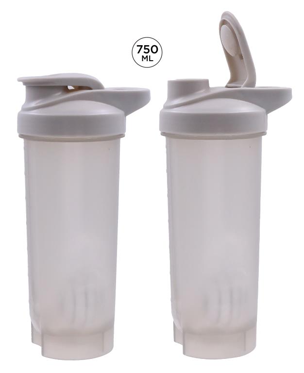 700ML Plastic Protein/Supplement Shaker Bottle W/Ball