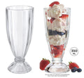 350ML Clear Tall Series Desert Glass