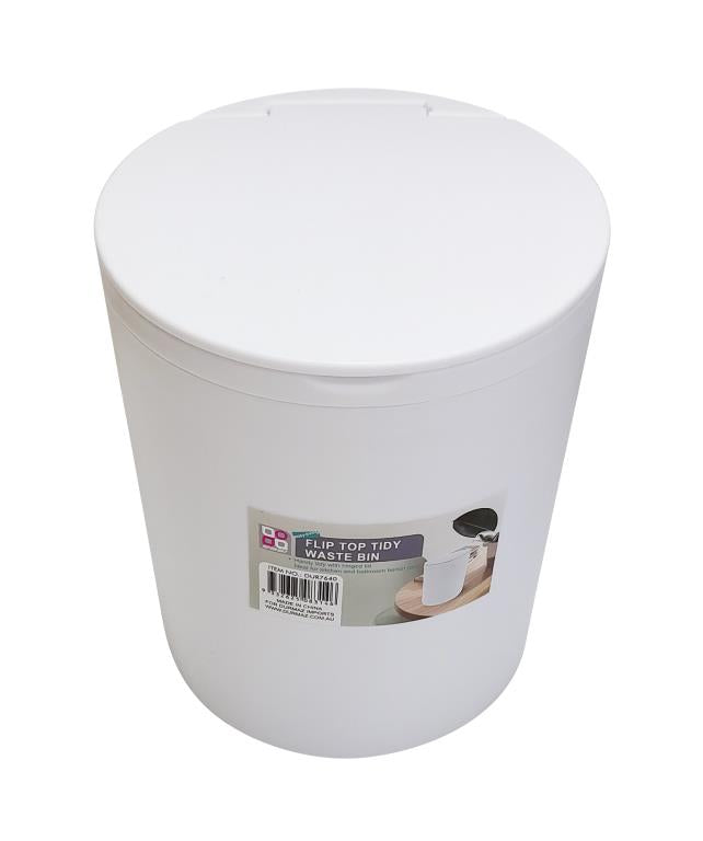Flip Top Desk Top Bin