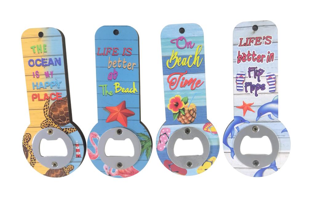 Bottle Opener with Magnet - Summer Series