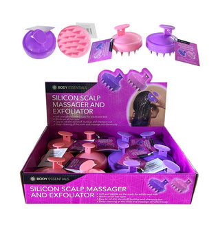 Silicon Massager and Exfoliating Brush (D)