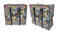 AUD Currency Themed Zipped Storage Bag - Extra Large