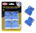 4PK Mini Retractable Scrappers-4CM x 6CM
