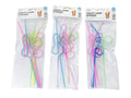 5PK Crazy Lopp Series Straws