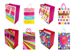 Happy Birthday Print Premium Gift Bag - Extra Large Size
