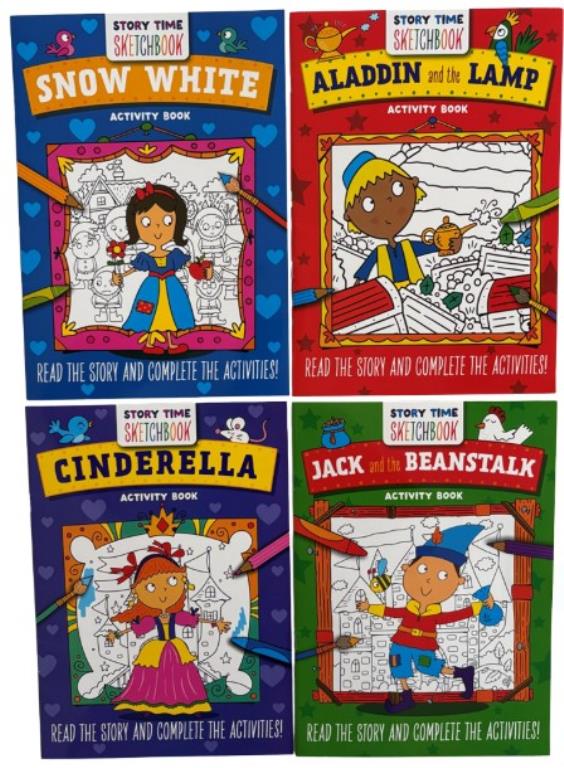 Story Activity Book - 210MM x 295MM - 32Pages