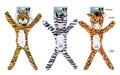 Squeaky Plush Dog Toys - Jungle Animal Series