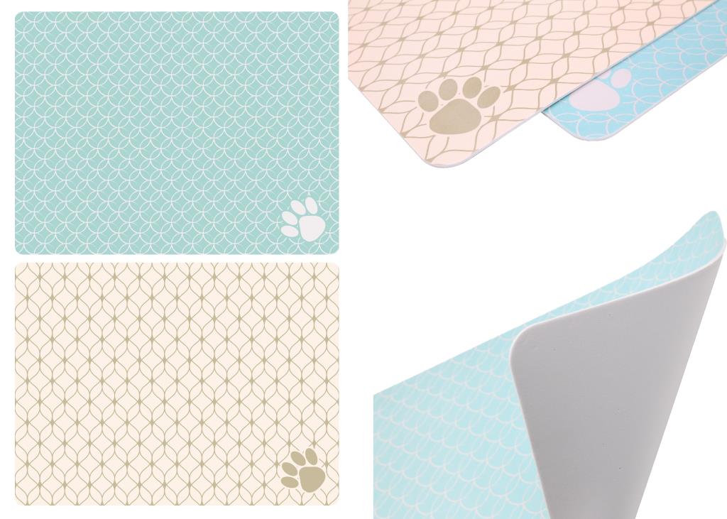 Pet Feeding Mat - 40CM x 30CM - Assorted Designs