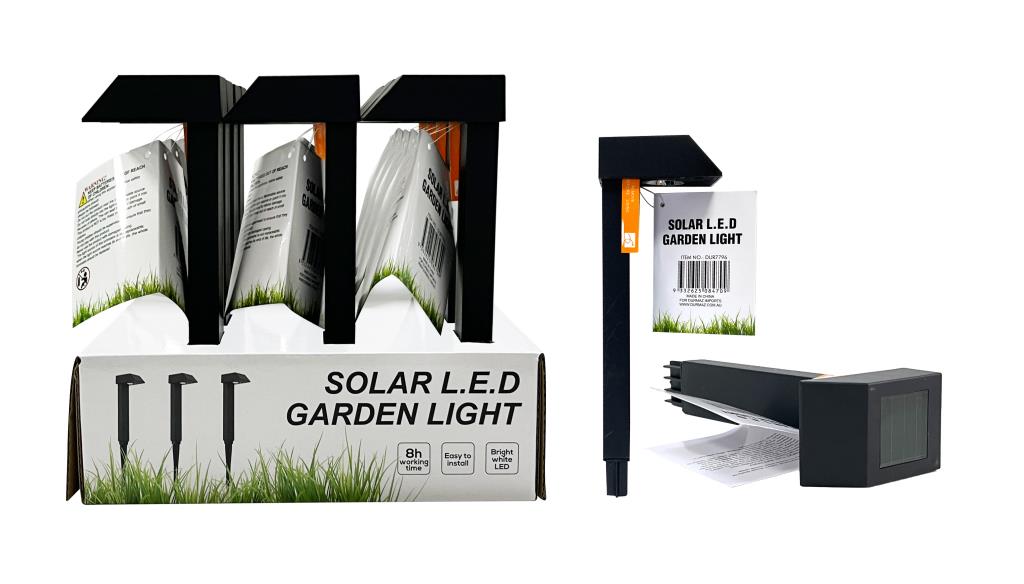 Solar L.E.D Garden Light-Display Box Series
