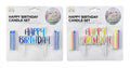 Happy Birthday Candle set