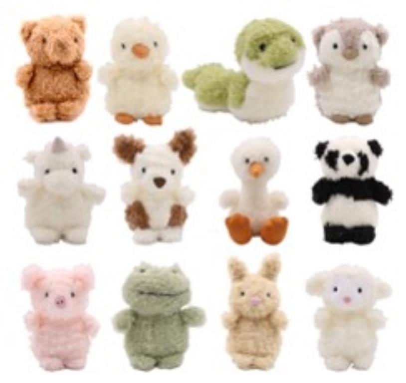 Meow Plush Series-Assorted Novelty Small Animals