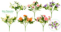 Decorative Artificial Flowers - 7 Stem 30CM Platycodon Flowers