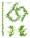 Decorative Artificial Flowers - 170CM Eucalyptus Garland