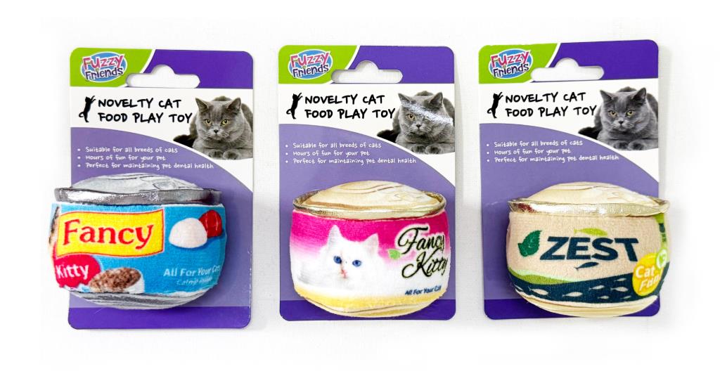 Novelty Cat Food Play Toy