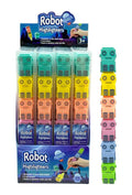 Robot Shaped Stackasble Highlighters - 5 colours