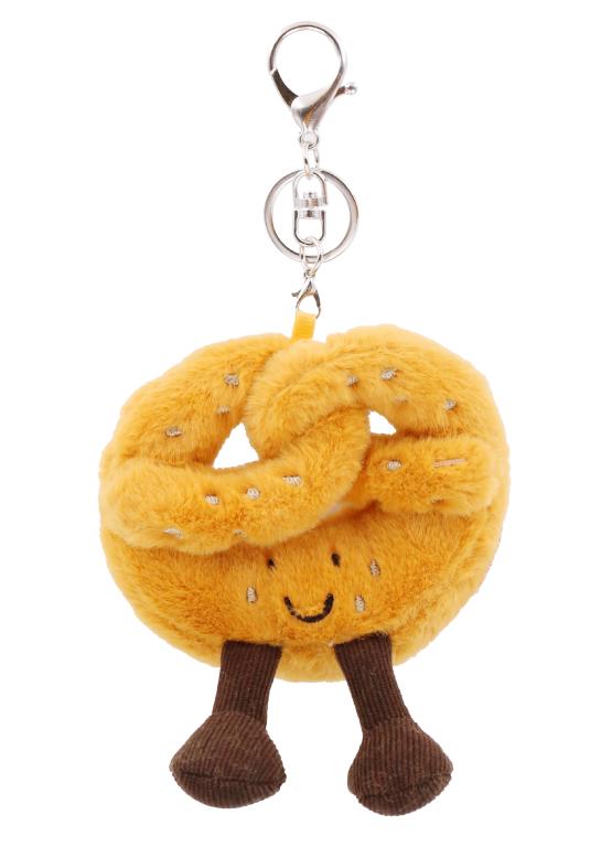 Meow Plush Keyring Series - Twisty Pretzel