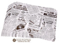 White biodegradable greaseproof paper 30x40cm sheets, 50-pack bulk carton for restaurant and catering use