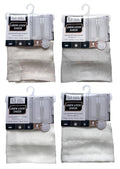 Linen Look Sheer Window  Curtain -137CM x 213CM W/ Rod Pocket