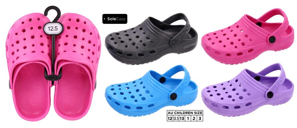 Children's EVA (Croc Style) Shoes