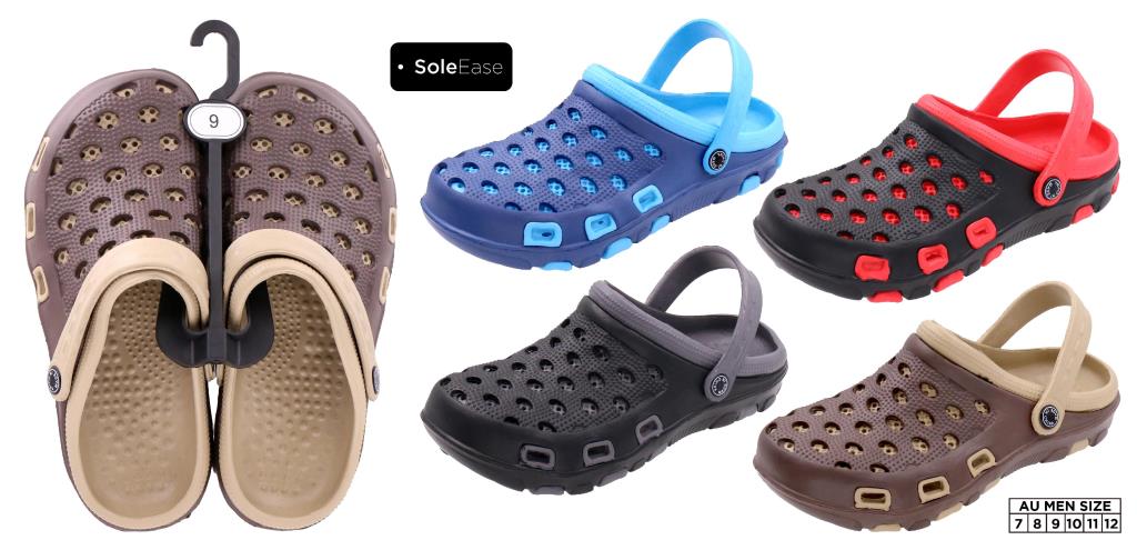 Men's EVA (Croc Style) Shoes-2 Tone Series