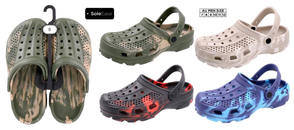 Men's EVA (Croc Style) Shoes-Classic Graphic Series