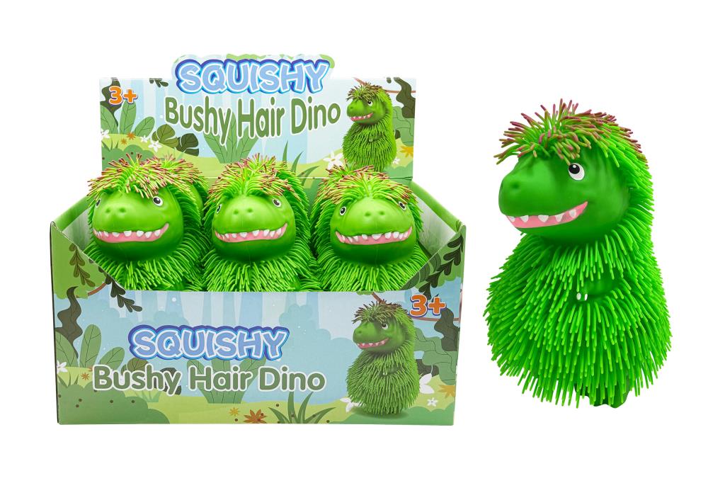 Jumbo Bushy Hair Do Dino