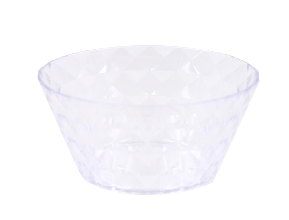 Acrylic Plastic Reusable Small Bowl (750ML) -15CM X 9.5CM X 7CM