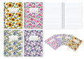 A5 Spiral Notebook/80 Pages - Sweet Garden Series