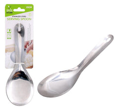 2PK Large Stainless Steel Spoons - 22CM X 7CM