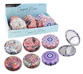 Decorative Compact ROUND Series Mirror- Display Box Series