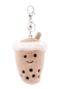 Meow Plush Keyring Series - Bubble Tea