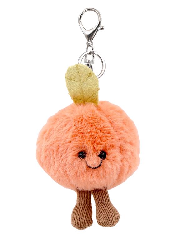 Meow Plush Keyring Series - Juicy Peach
