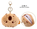 Meow Plush Keyring Series - Cappy The Capibara** 2 in 1 PURSE**