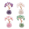 Decorative Crystal Fortune Tree - 12CM X 8CM