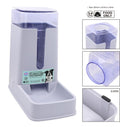 Heavy-duty 3.4 litre plastic gravity feed food dispenser on a buffet counter, used for cereals and dry goods self-serve