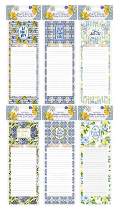 Magnetic Shopping List with Pencil-La Dolce Vita Series