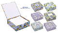 La Dolce Vita memo block 250 sheets assorted designs, 8.7x8.7 cm square desk pad for wholesale stationery