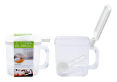 Condiment Box with Lid & Spoon - 360ML