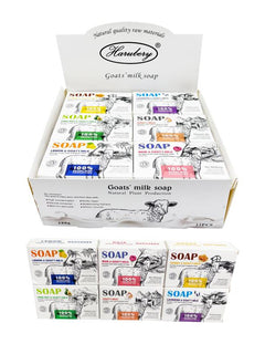 Premium Goat Milk Soap Bar - 6 Assorted Scents