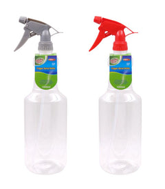 Plastic Trigger Style Spray Bottle - 1 LTRE