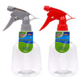 500ml plastic trigger style spray bottle in assorted mixed colours for commercial and hospitality cleaning applications