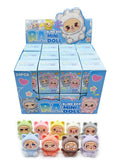 Mini Labubu blind box sealed packaging with assorted 4x3cm collectible figures - wholesale carton of 24 for gift retailers