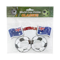 Australia World Cup themed novelty glasses, 20x12cm – sports event giveaway and party novelty glasses wholesale