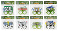 World Cup themed novelty glasses in 8 assorted designs, 20x12cm – sports party bag fillers for events and retail